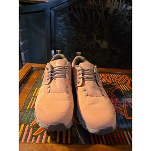 On Cloud Running Cloudnova Womens 10 EU 42 Pink Gray Running Shoes Athletic Used